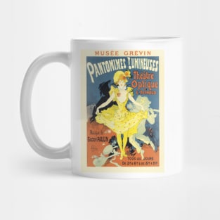 MUSEE GREVIN French Theatre Pantomime Musical Lithograph Poster Jules Cheret Mug